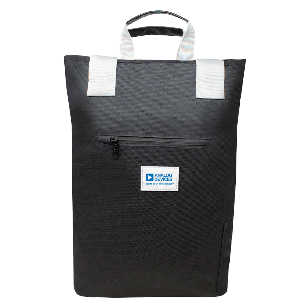 <b>Option 5:  Slater Tote</b><br />
From the office to the airport, the Slater Tote is the perfect bag for a busy commuter or weekend adventurer. Carry it as a tote or a backpack! The Slater Tote is made from a durable 600d polyester.<br />
<br />
• Side water bottle pocket<br />
• Extra deep main compartment fits up to 15″ laptop<br />
• Adjustable shoulder straps<br />
• 5″ W x 16″ L x 22″ H